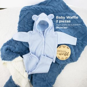 Baby waffle 2 piezas – Welcome Baby